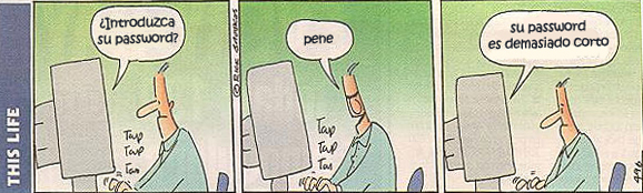 Introducir password